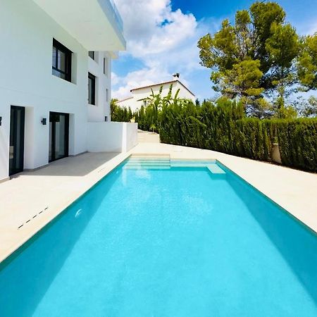 Calpe Villa Lujo Playa Piscina Jardin Barbacoa Ideal Familias Y Grupos Exterior foto