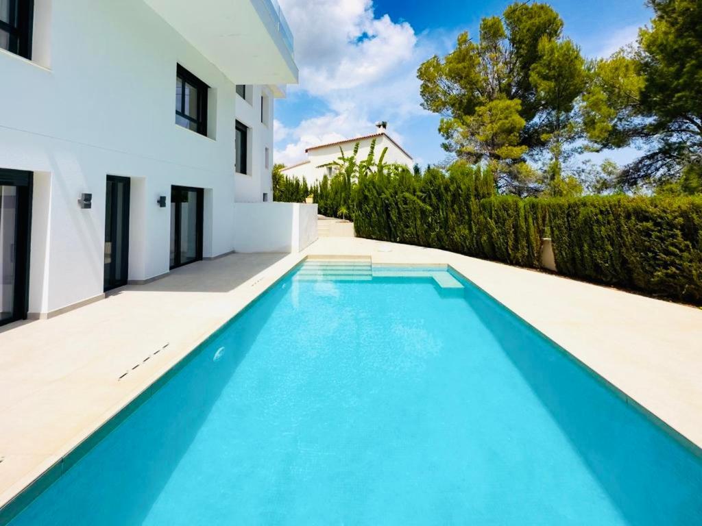 Calpe Villa Lujo Playa Piscina Jardin Barbacoa Ideal Familias Y Grupos Exterior foto
